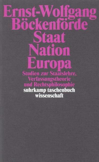 Staat, Nation, Europa