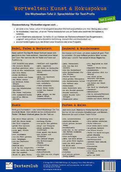 Die Wortwelten-Tafel 2: Mysteriös