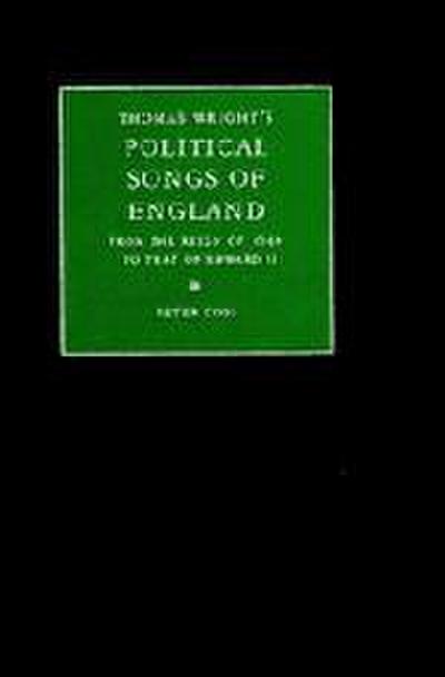 Thomas Wright’s Political Songs of England