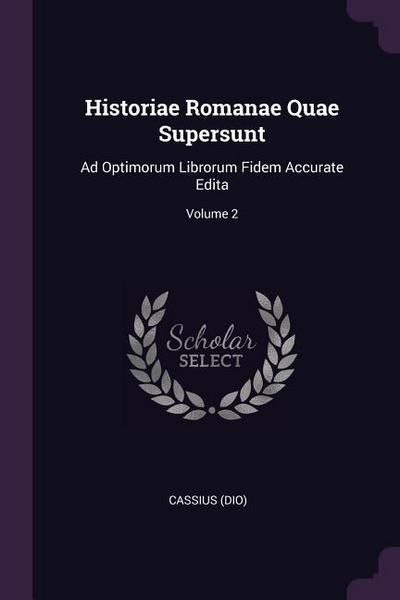 Historiae Romanae Quae Supersunt