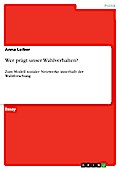 Wer prägt unser Wahlverhalten?