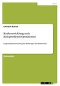 Kraftentwicklung nach Knieprothesen-Operationen