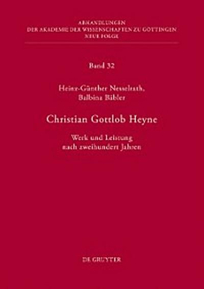 Christian Gottlob Heyne