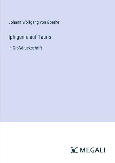 Iphigenie auf Tauris