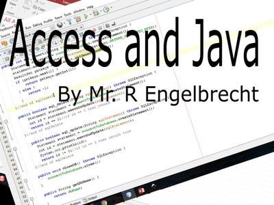 Java and Access