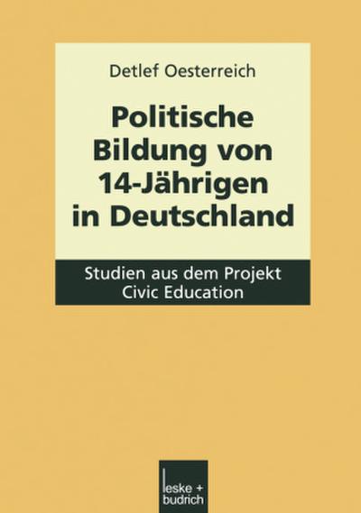 Politische Bildung von 14-Jährigen in Deutschland