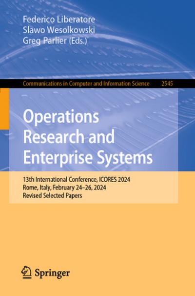 Operations Research and Enterprise Systems