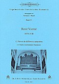 12 pièces de differents caractèrespour orgue