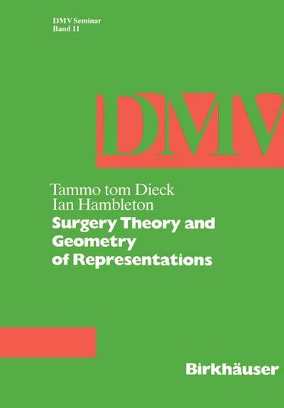 Surgery Theory and Geometry of Representations