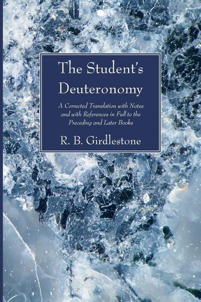 The Student’s Deuteronomy