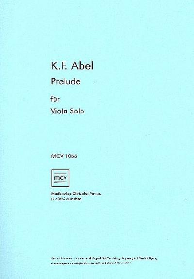 Prelude für Viola solo