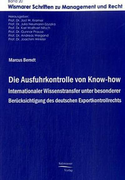 Die Ausfuhrkontrolle von Know-how