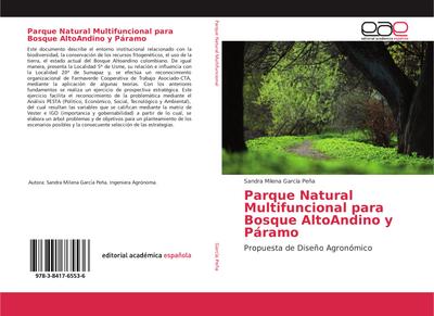 Parque Natural Multifuncional para Bosque AltoAndino y Páramo