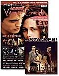 Icons Vampire Chronicle Twilight, Limited Edition mit 6 Postern, 4 Postkarten + XL-Sticker, allen Infos zu Twilight: Breaking Dawn Bis(s) zum Ende der ... + 6 Poster + 4 Postkarten + XL-Sticker