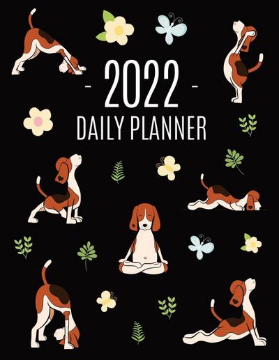 Dog Yoga Planner 2022