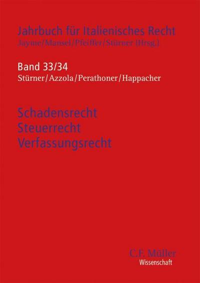Schadensrecht - Steuerrecht - Verfassungsrecht