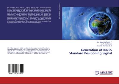 Generation of IRNSS Standard Positioning Signal