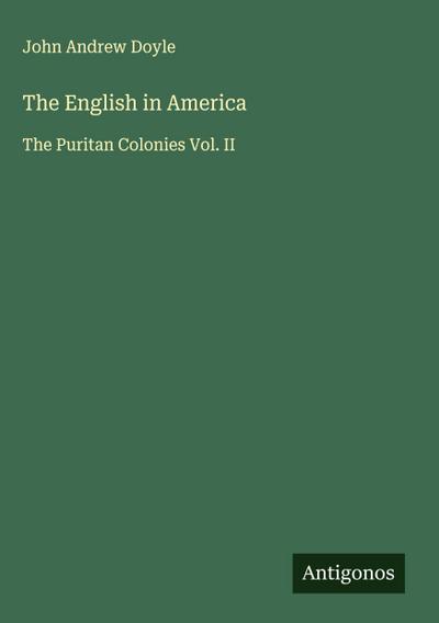 The English in America