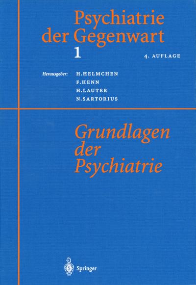Psychiatrie der Gegenwart 1