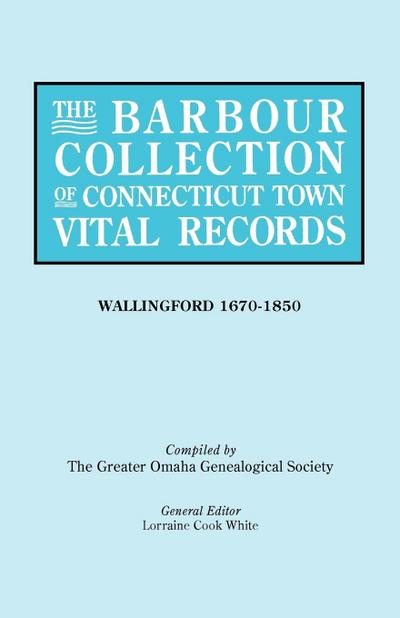 Barbour Collection of Connecticut Town Vital Records [Vol. 48]