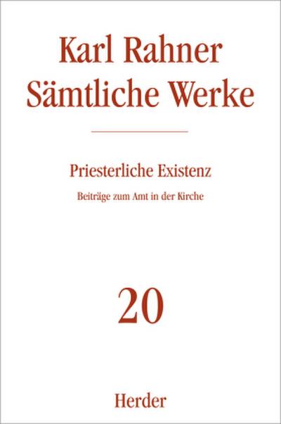 Karl Rahner Sämtliche Werke