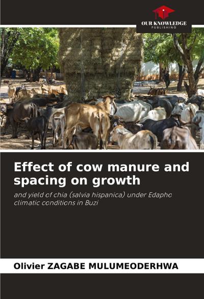 Effect of cow manure and spacing on growth