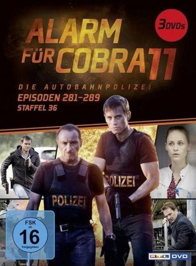 Alarm für Cobra 11. Staffel.36, 3 DVD