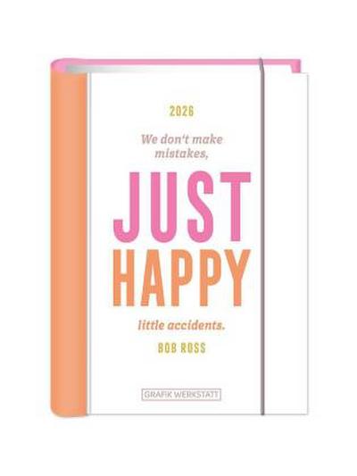 Terminplaner 2026 Just happy