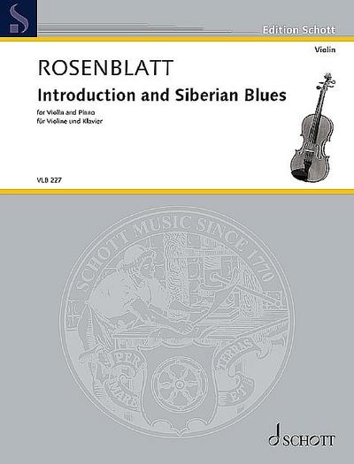 Introduction and Siberian Bluesfür Violine und Klavier