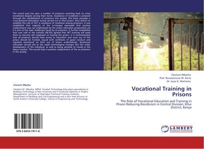 Vocational Training in Prisons