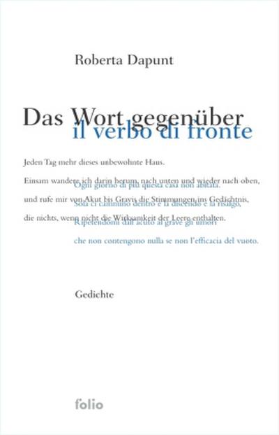 Das Wort gegenüber