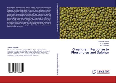 Greengram Response to Phosphorus and Sulphur
