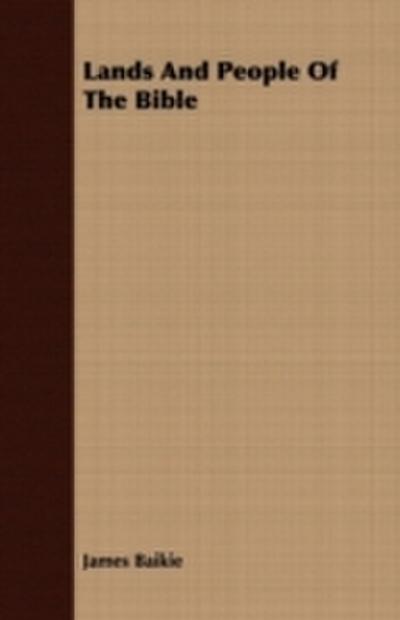 Lands And People Of The Bible