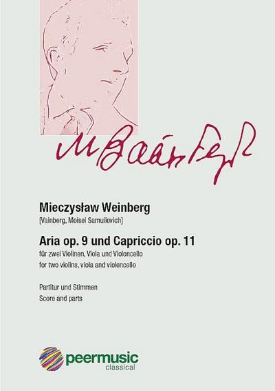Aria op.9  -  Capriccio op.11für 2 Violinen, Viola und Violoncello
