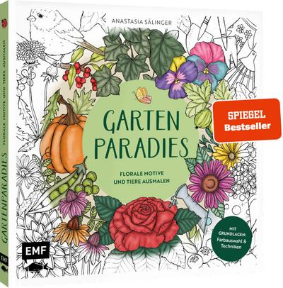 Gartenparadies – Florale Motive und Tiere ausm...
