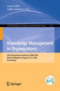Knowledge Management in Organisations
