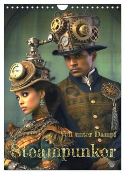 Voll unter Dampf: Steampunker (Wandkalender 2026 DIN A4 hoch), CALVENDO Monatskalender