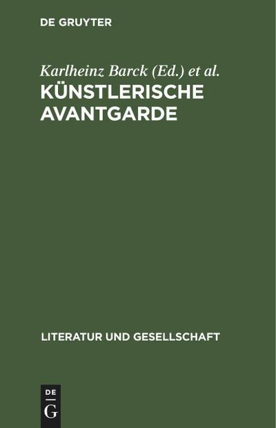 Künstlerische Avantgarde