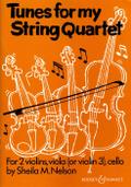 Tunes for my String Quartetfür 2 Violinen, Viola (Violine) und Violoncello