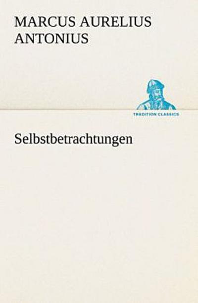 Selbstbetrachtungen