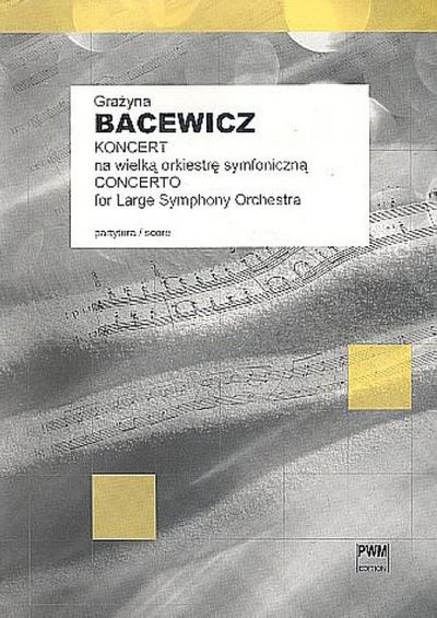 Konzertfür großes Orchester