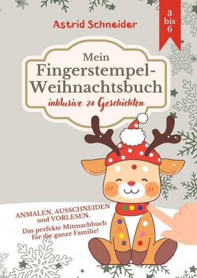 Mein Fingerstempel-Weihnachtsbuch: