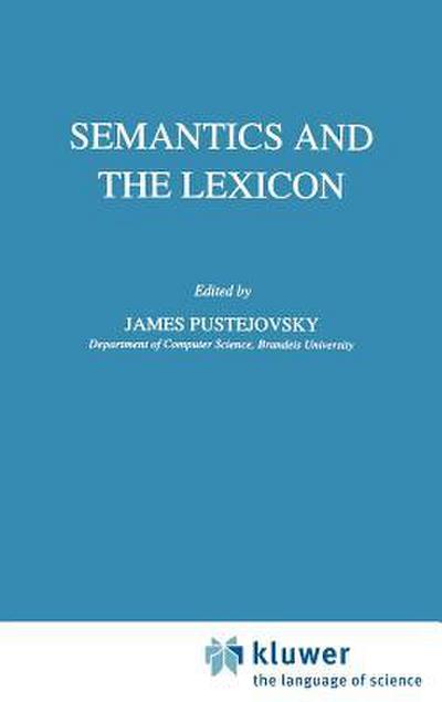 Semantics and the Lexicon