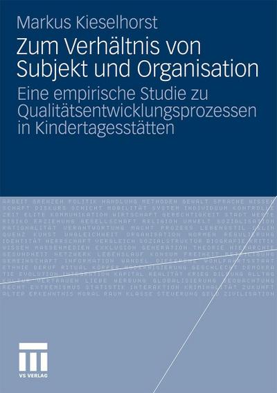 Zum Verhältnis von Subjekt und Organisation