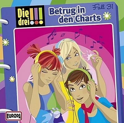Die drei !!! - Betrug in den Charts,Audio-CD