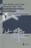 Koordination betrieblicher Entscheidungen