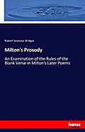 Milton’s Prosody