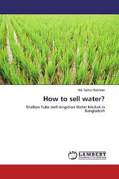 How to sell water?