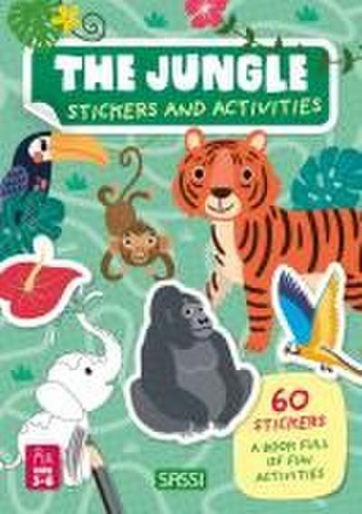 The jungle. Stickers and activities