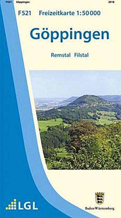 Freizeitkarte Göppingen 1 : 50 000